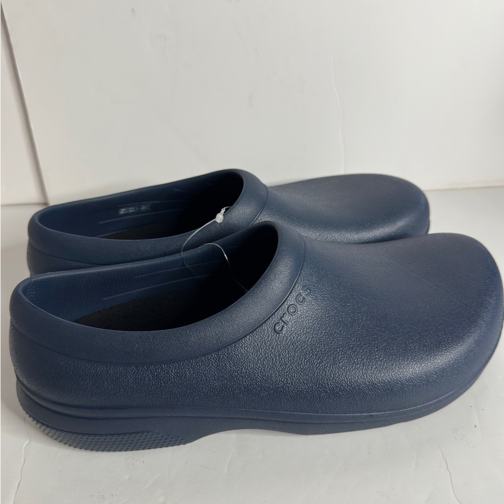 CROCS ON THE CLOCK WORK SLIP-ON